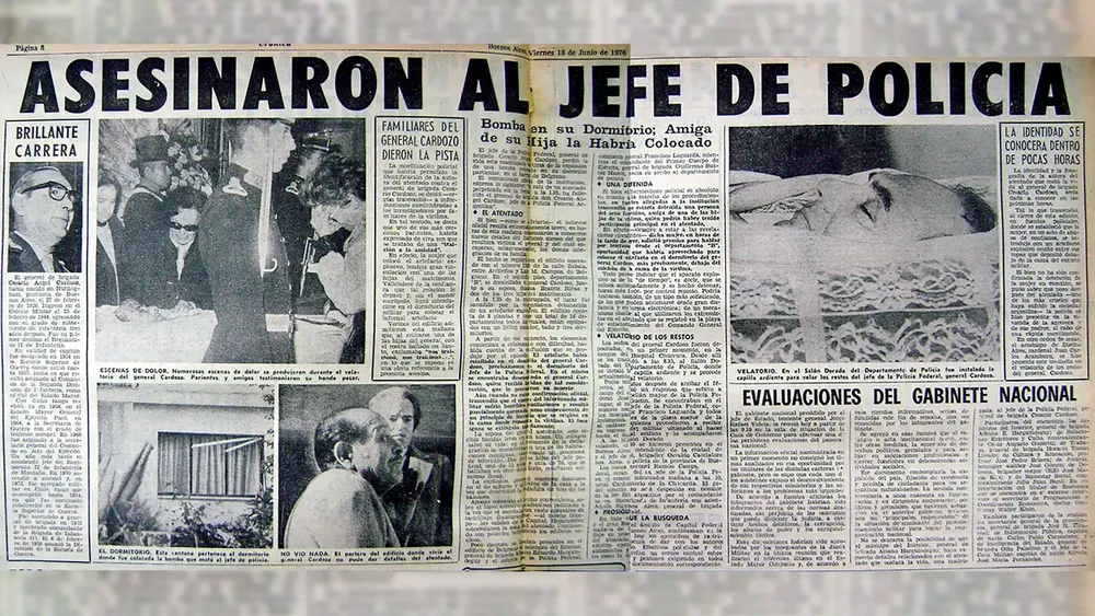 Reabren causa contra Montoneros por atentado al comedor de la Policia Federal en 1976