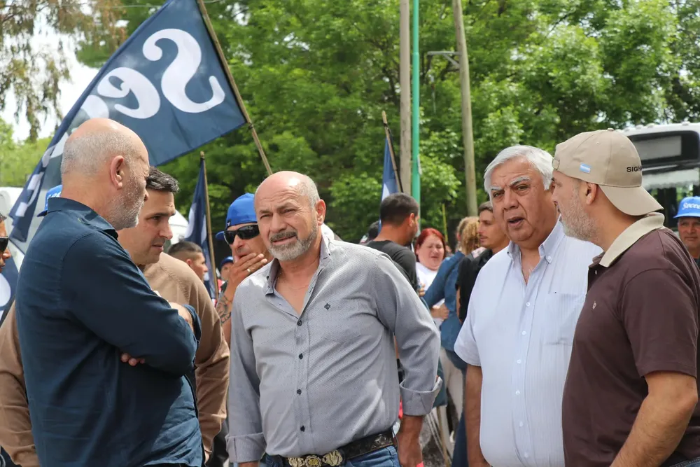 Mario Secco, intendente de Ensenada