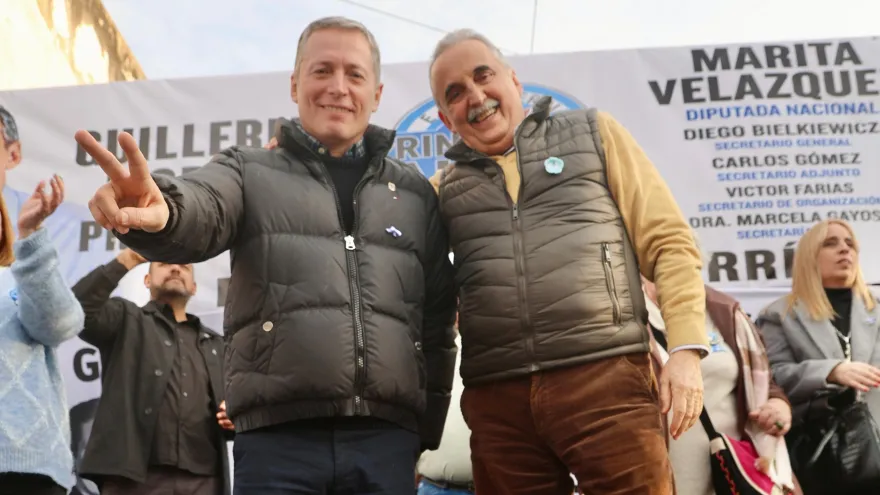 Fernando Gray y Guillermo Moreno