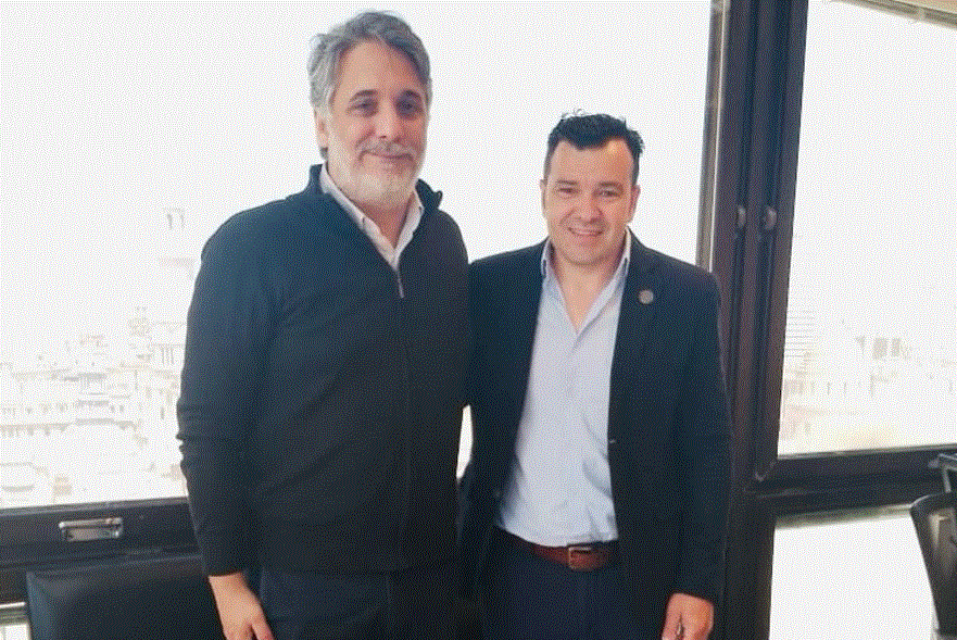 Nobre Ferreira junto a Bisaro.