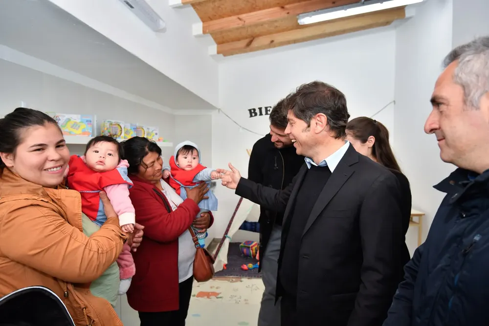 Kicillof inauguró un nuevo Centro Infantil en Parada Robles9