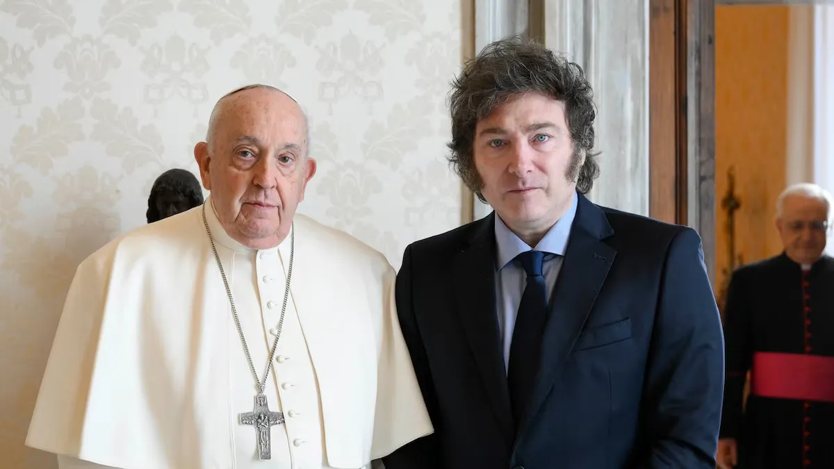 El Papa Francisco recibió al presidente Javier Milei