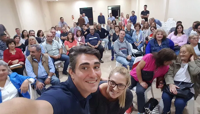 Javier Iguacel confiado por el crecimiento de Cambiemos en Capitán Sarmiento