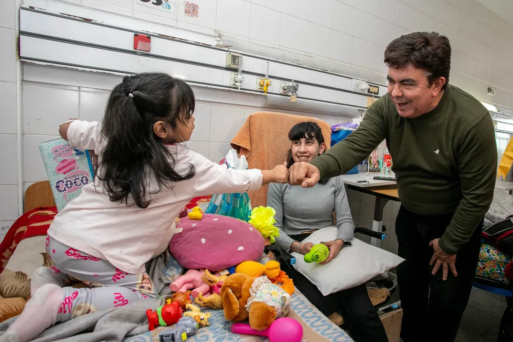 Espinoza acompañó los festejos por el Día de las Infancias en La Matanza 2