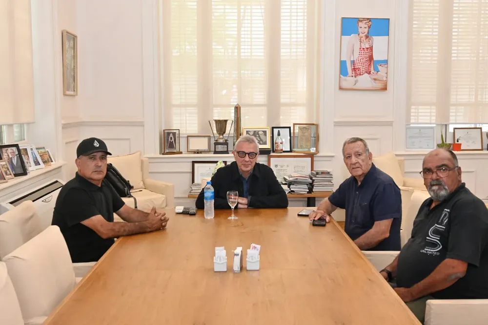 Zamora se reunió con representantes de UOCRA Zona Norte