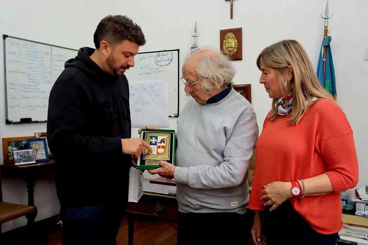 Nanni junto a Pérez Esquivel y Álvarez Rodríguez 2