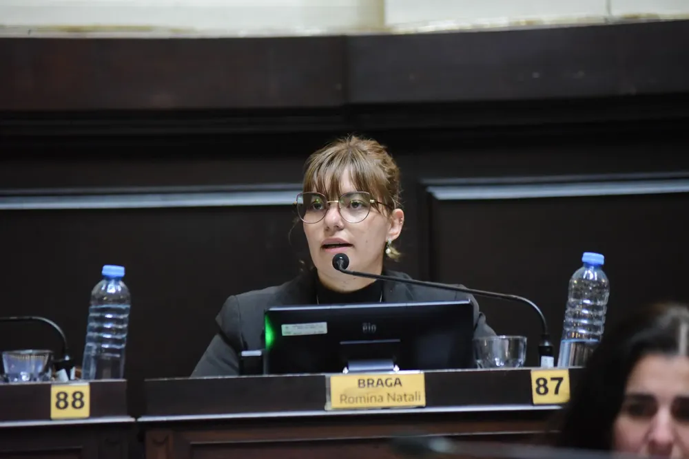 Romina Braga, diputada de la Coalición Cívica