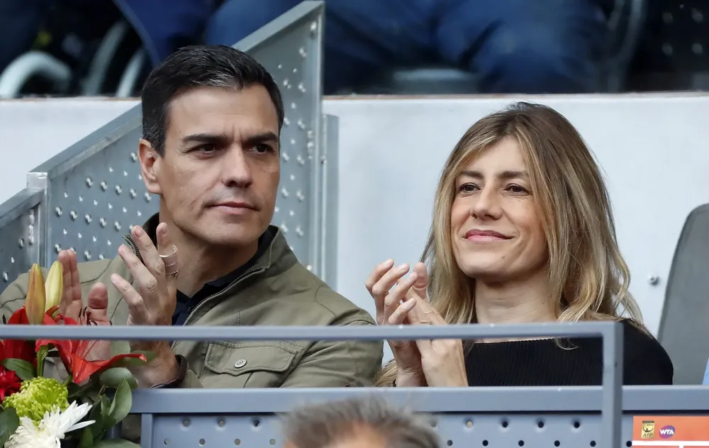 Pedro Sánchez y Begoña