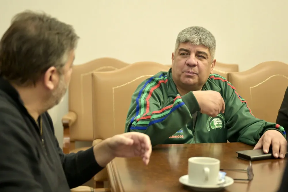 Reunión con Pablo Moyano