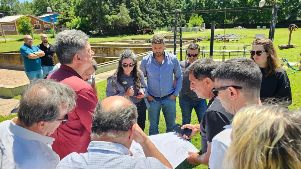Nanni gestionó la ampliación del sistema cloacal en Los Cardales 2