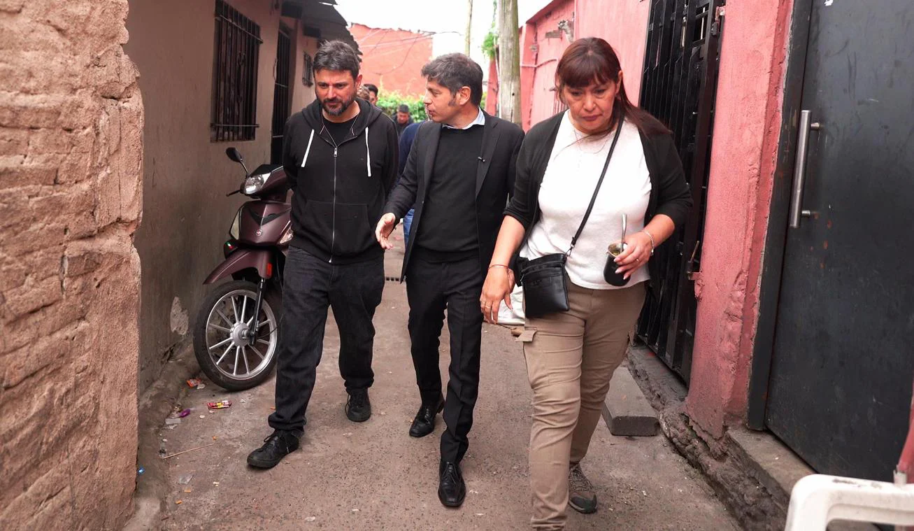 Interna del peronismo: Kicillof se muestra con Grabois, Máximo insiste con Cristina y Uñac se anota.