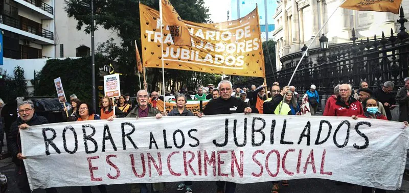 Marcha de jubilados