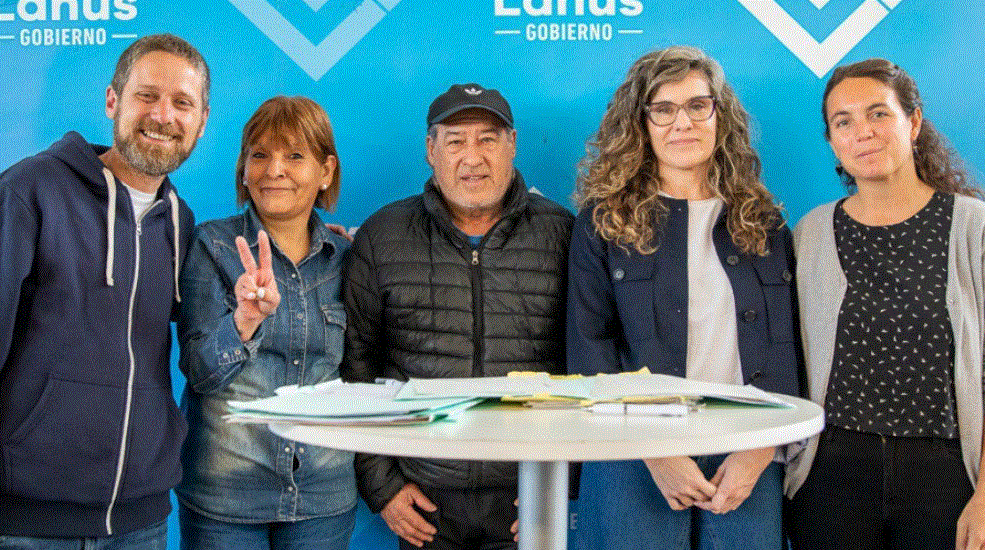 46 nuevas escrituras para las familias de Lanús