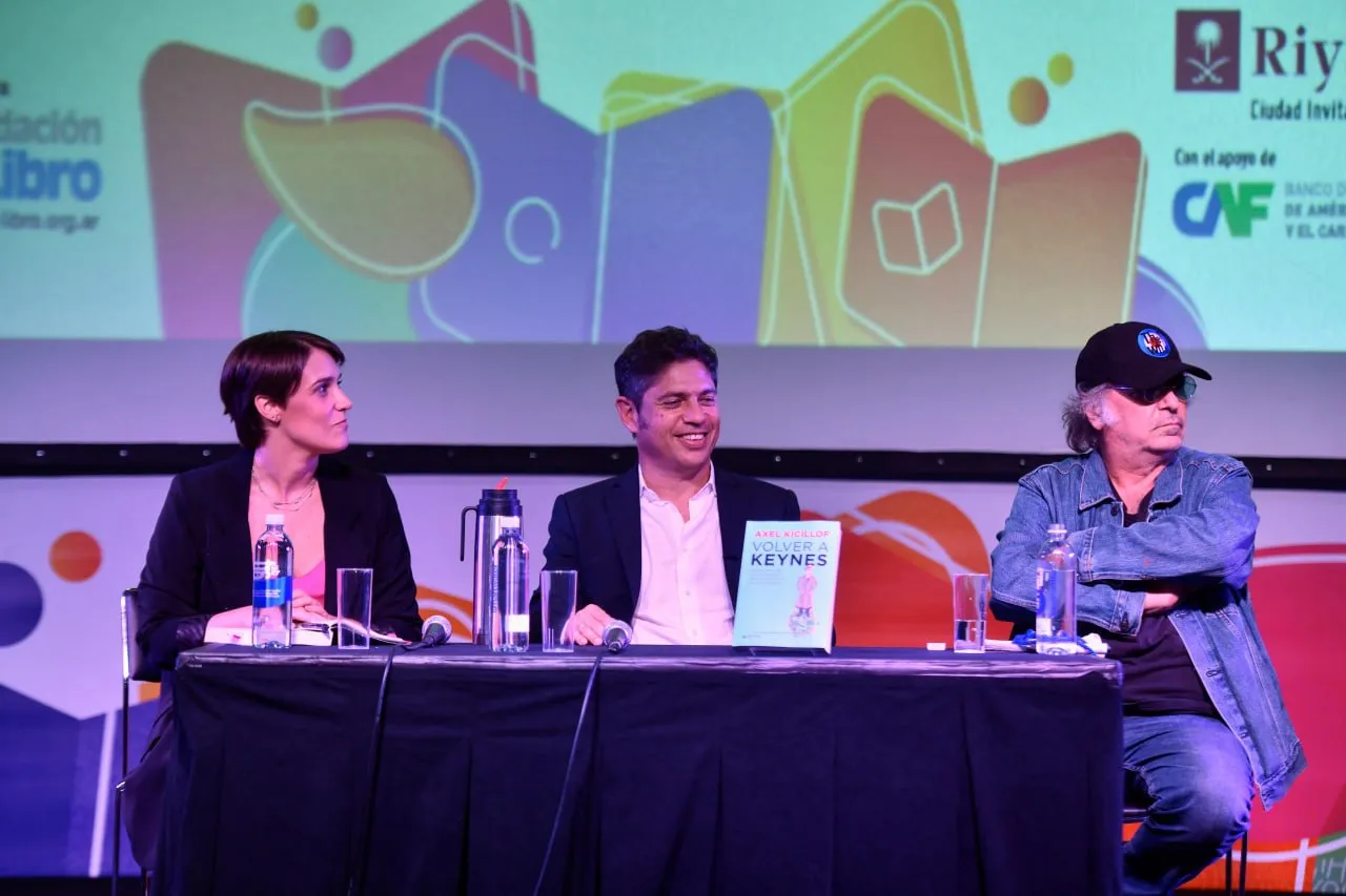 Kicillof en la Feria del Libro