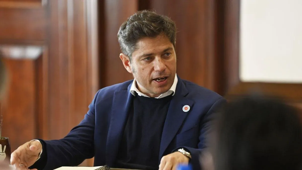 Axel Kicillof, gobernador de la provincia de Buenos Aires