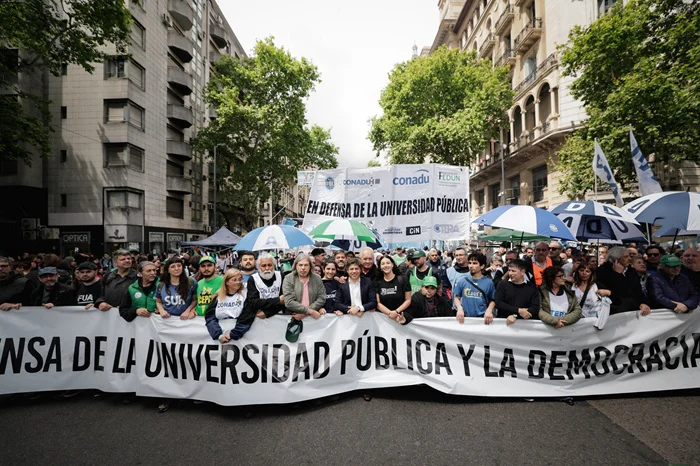 El MDF en la Marcha Universitaria