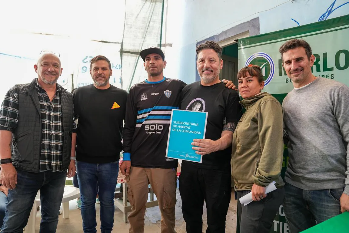 Vecinos de Merlo Norte recibieron las pre adjudicaciones de sus viviendas