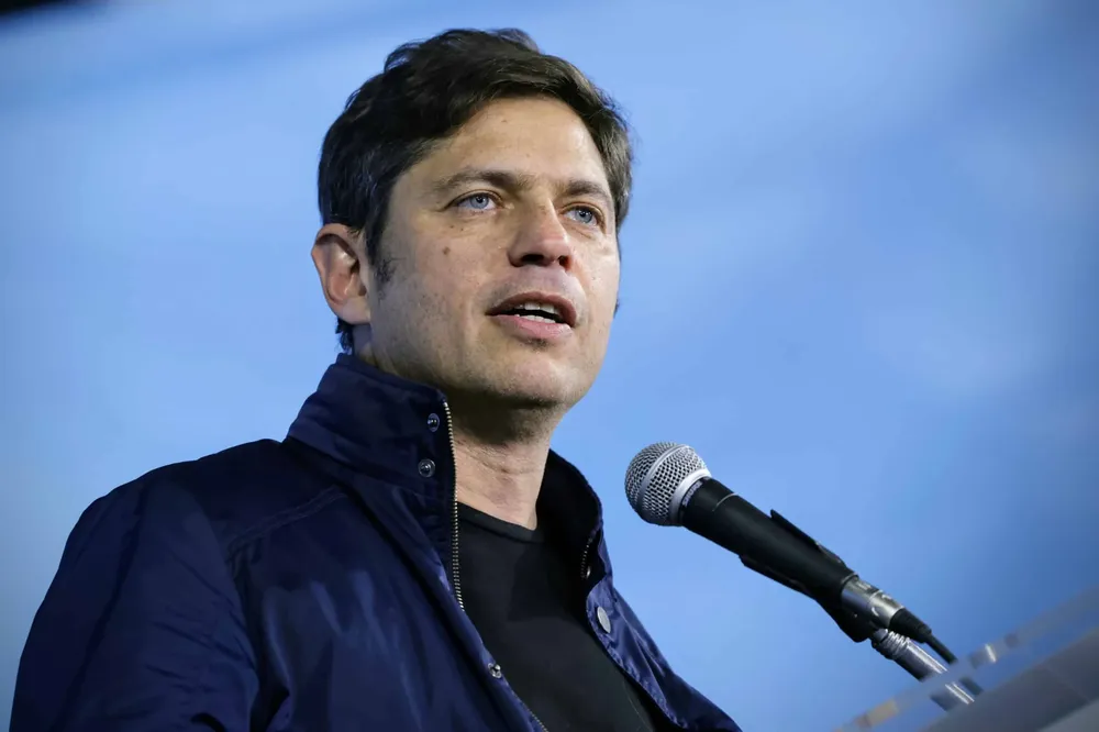 Axel Kicillof, gobernador bonaerense.