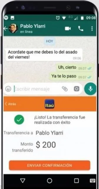 Ahora se podrá enviar dinero por redes sociales