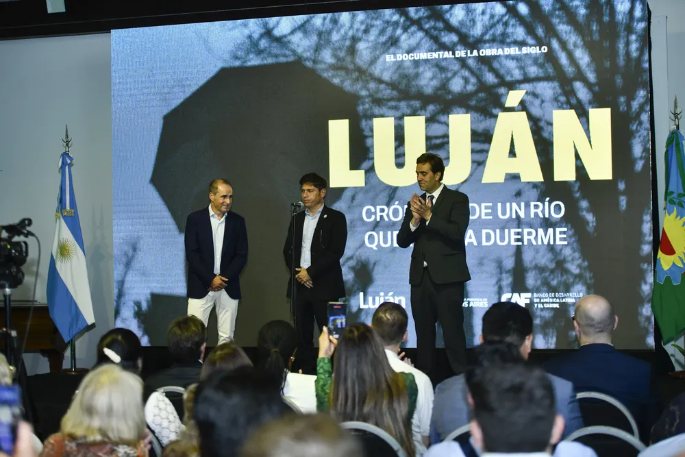 Kicillof en Luján Kicillof en Luján