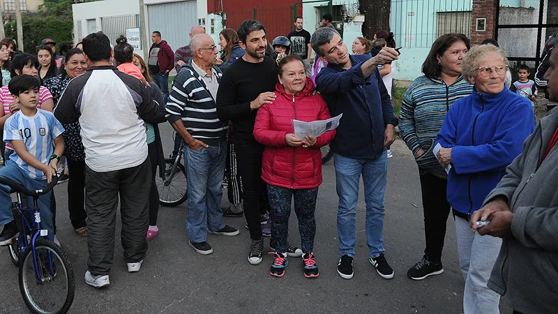 Zabaleta supervisó el sistema de seguridad de Hurlingham