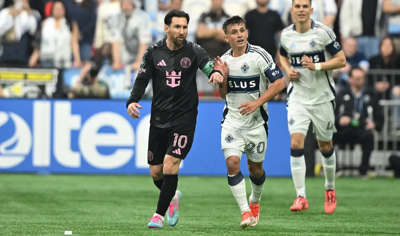 Vancouver superó a Inter Miami con Messi en cancha y lo dejó contra las cuerdas en la Concachampions