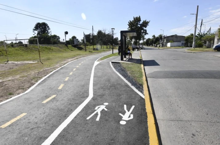 Nardini recorrió el avance del Corredor Seguí entre Grand Bourg y Tierras Altas 2