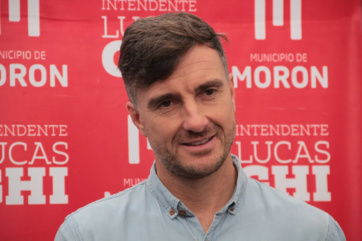 Lucas Ghi, intendente de Morón