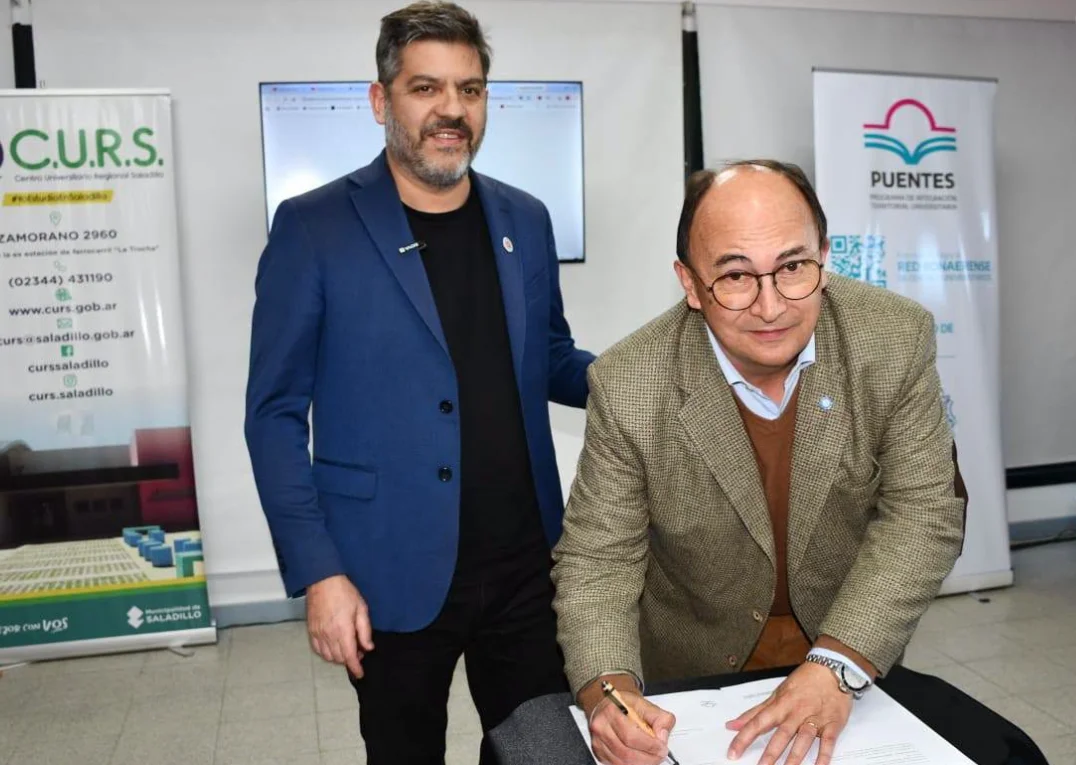Saladillo refuerza su perfil universitario con un nuevo convenio 2