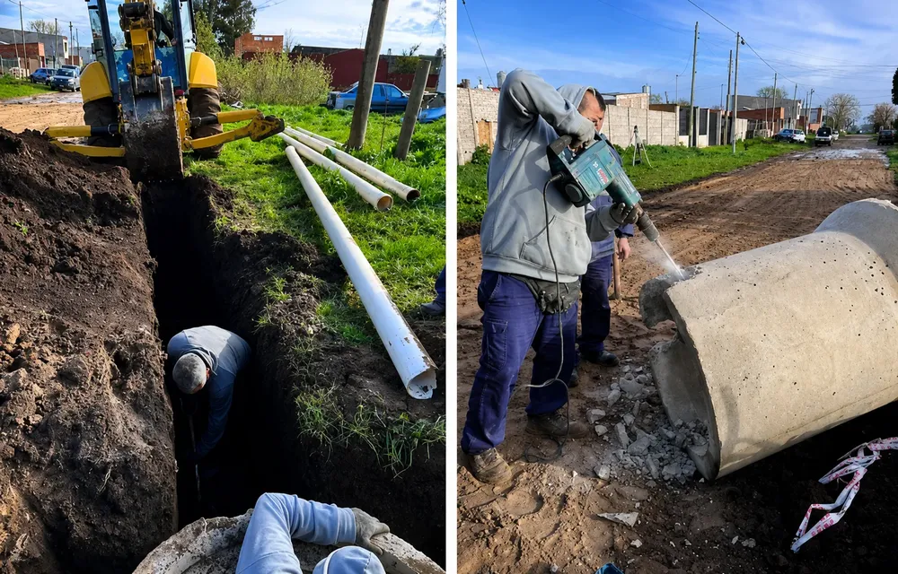 Avanzan las obras en Necochea