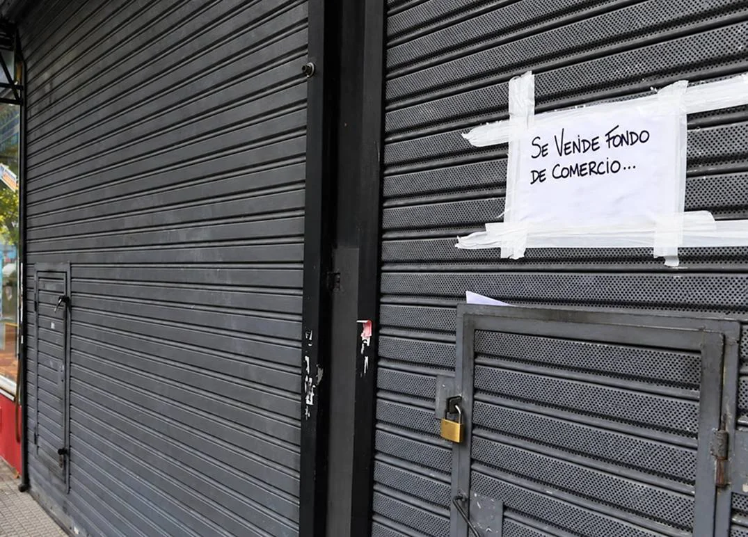 Se multiplican los cierres de comercios en la provincia de Buenos Aires.