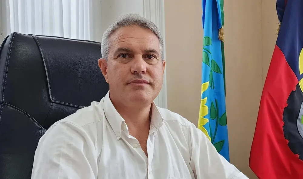Darío Golía, intendente de Chacabuco (BA).