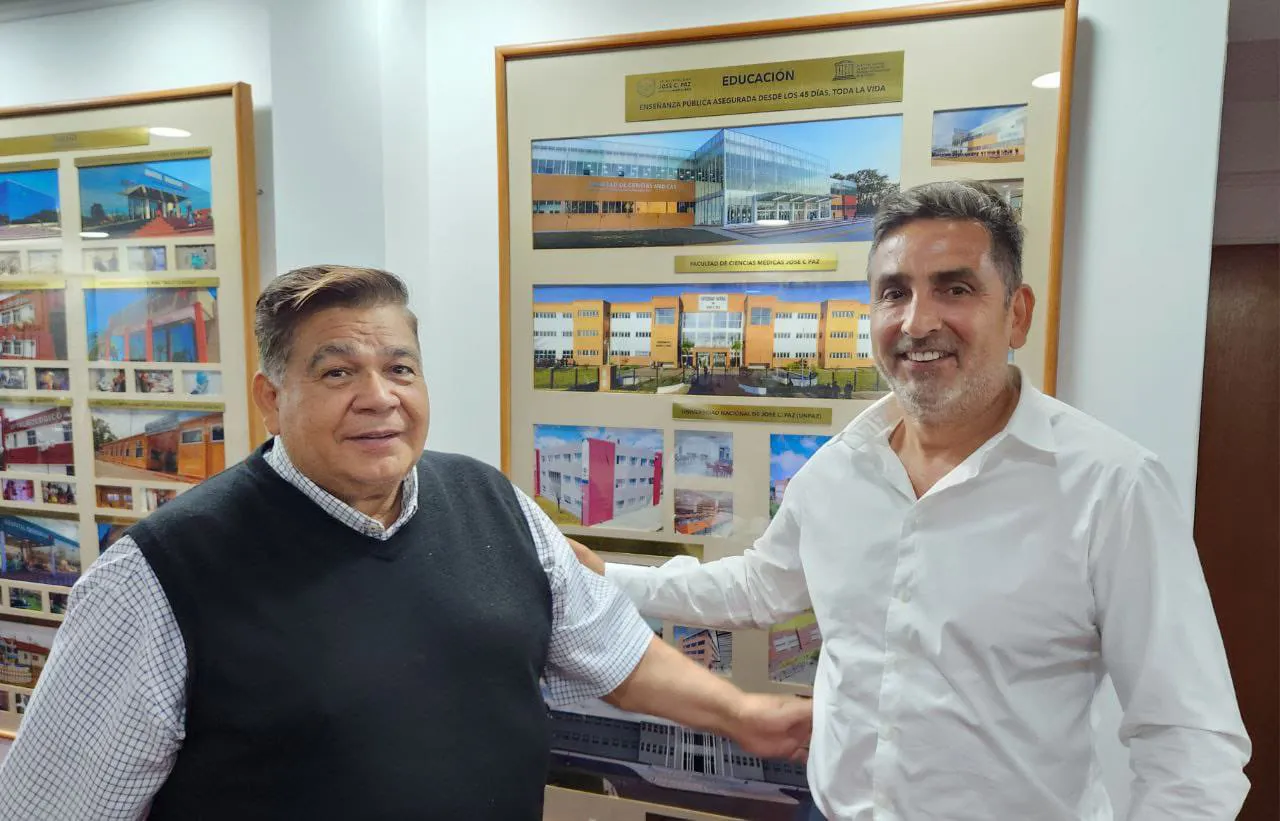 Ishii junto a Ortega