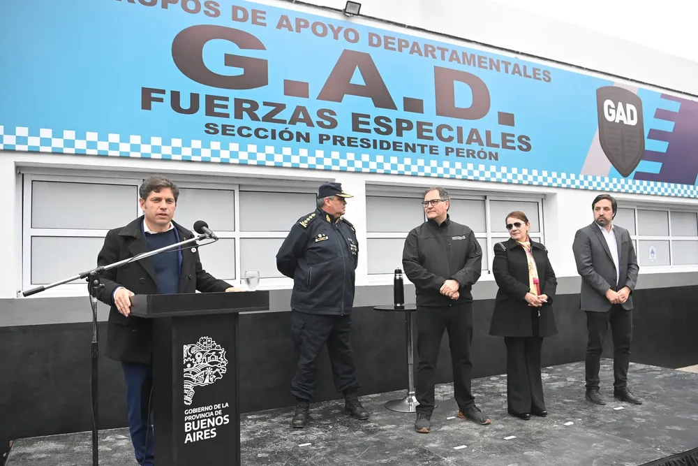 Kicillof inaugura destacamentos y refuerza la seguridad en Guernica5