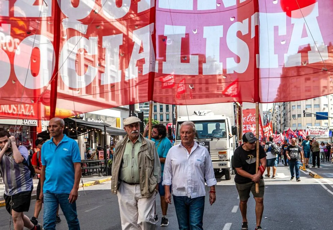 Rubén Sobrero, dirigente ferroviario y militante de Izquierda Socialista