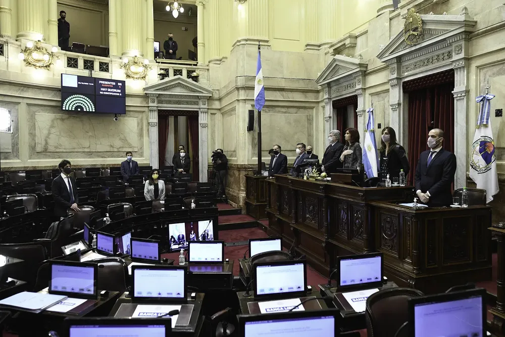El Senado tratara esta tarde el Presupuesto 2021 en el marco de una sesion especial