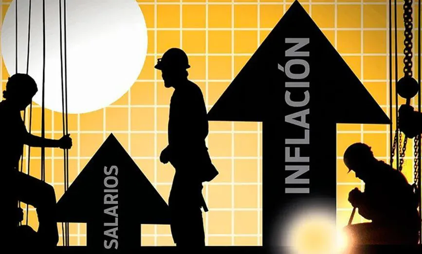 Los precios por el ascensor los sueldos por la escalera