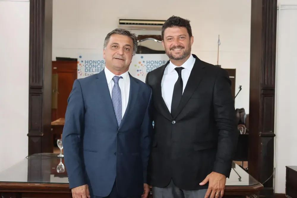 Nanni traspasó la intendencia a Luis Mariano Martín