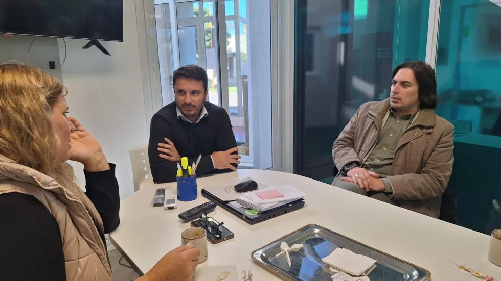 Referentes de Coninagro visitaron cooperativas del sur bonaerense.