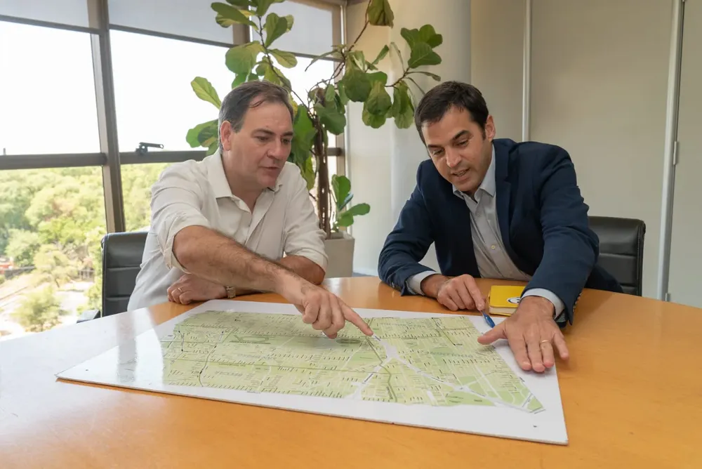 Ramón Lanús junto a Javier Alonso.