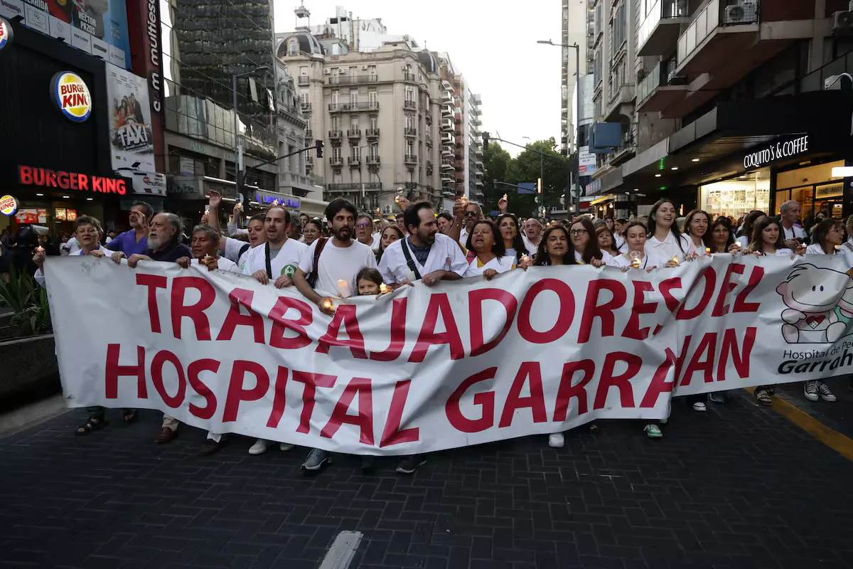Trabajadores Hospital Garrahan