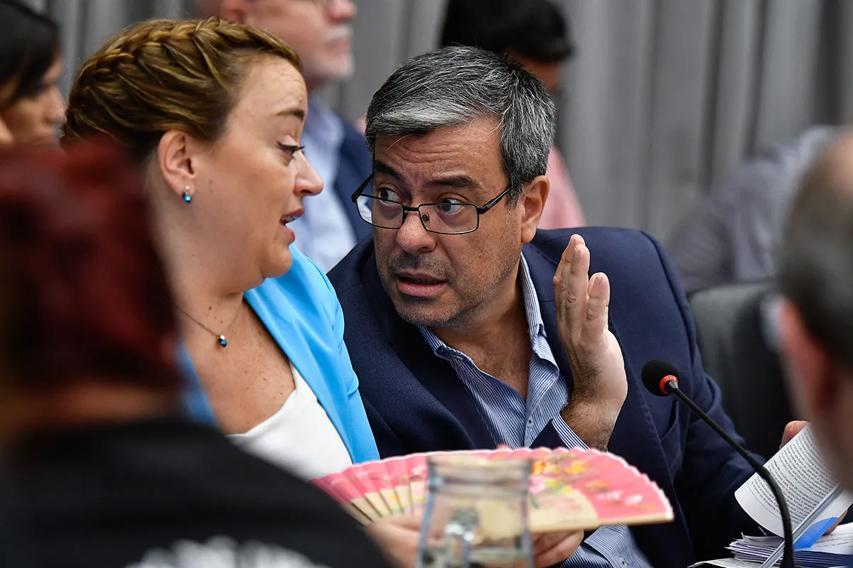 Germán Martínez plenario diputados Germán Martínez, diputado
