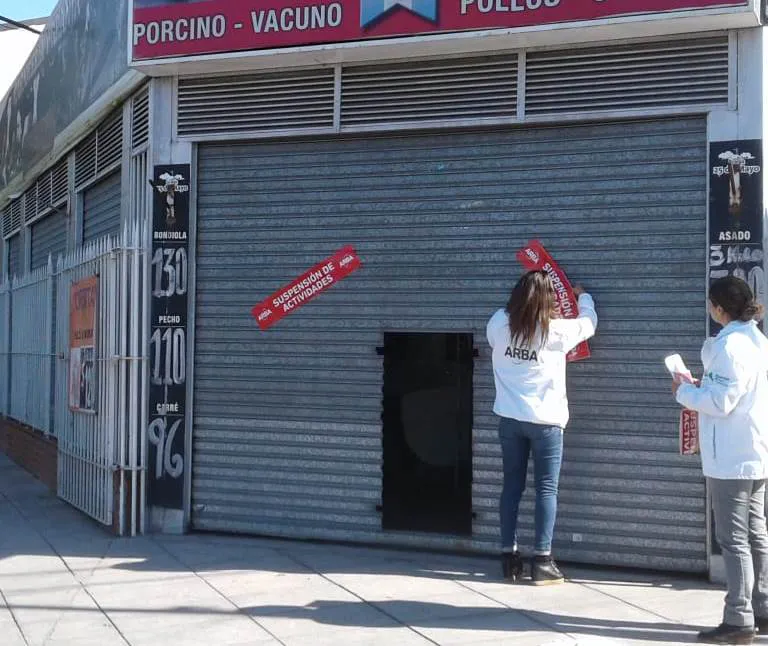 ARBA suspendió carnicerías que operaban de manera informal