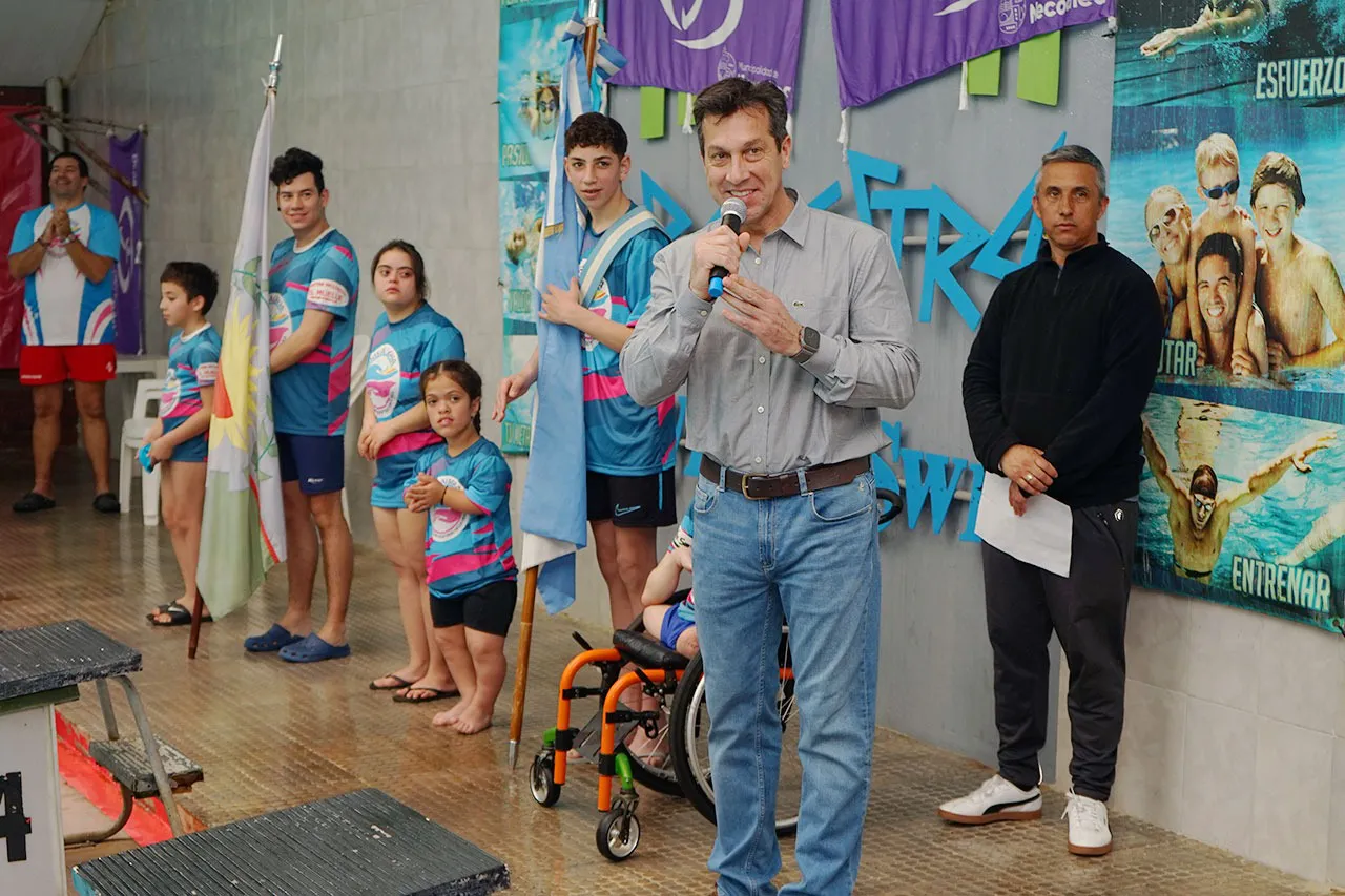 Se realizó con éxito el 7º Campeonato Nacional de natación adaptada en Necochea.
