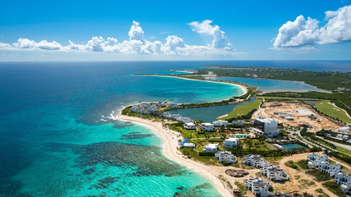Rendezvous Bay en la isla de Anguila