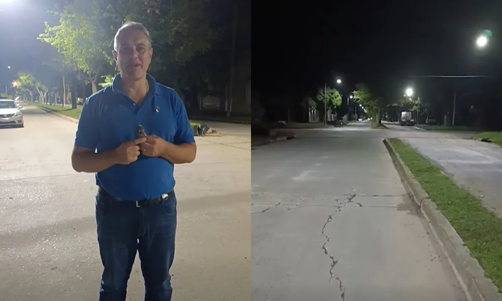 Instalan lector de patentes y avanzan con iluminación en avenidas clave