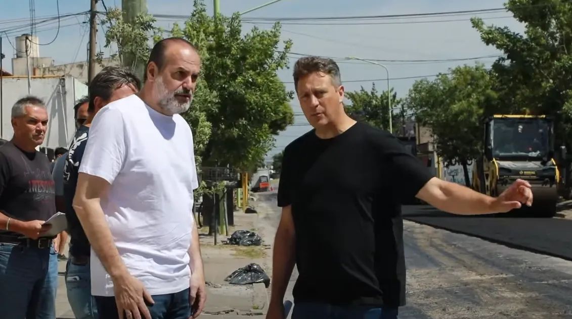 Avanzan las obras en Bahía Blanca.