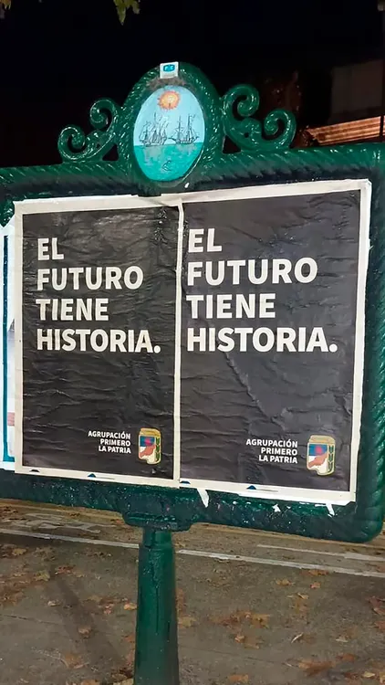 Primero la Patria Afiche