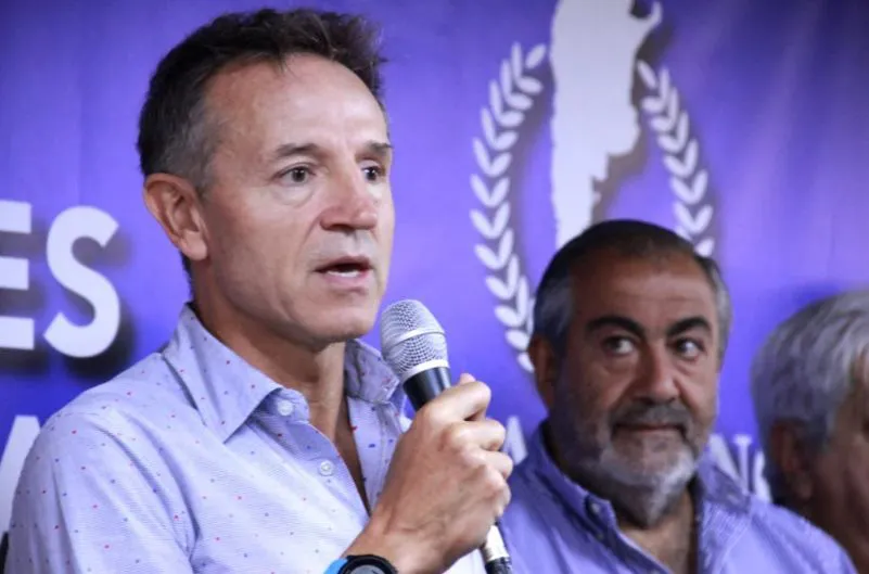 Jorge Sola junto a Héctor Daer