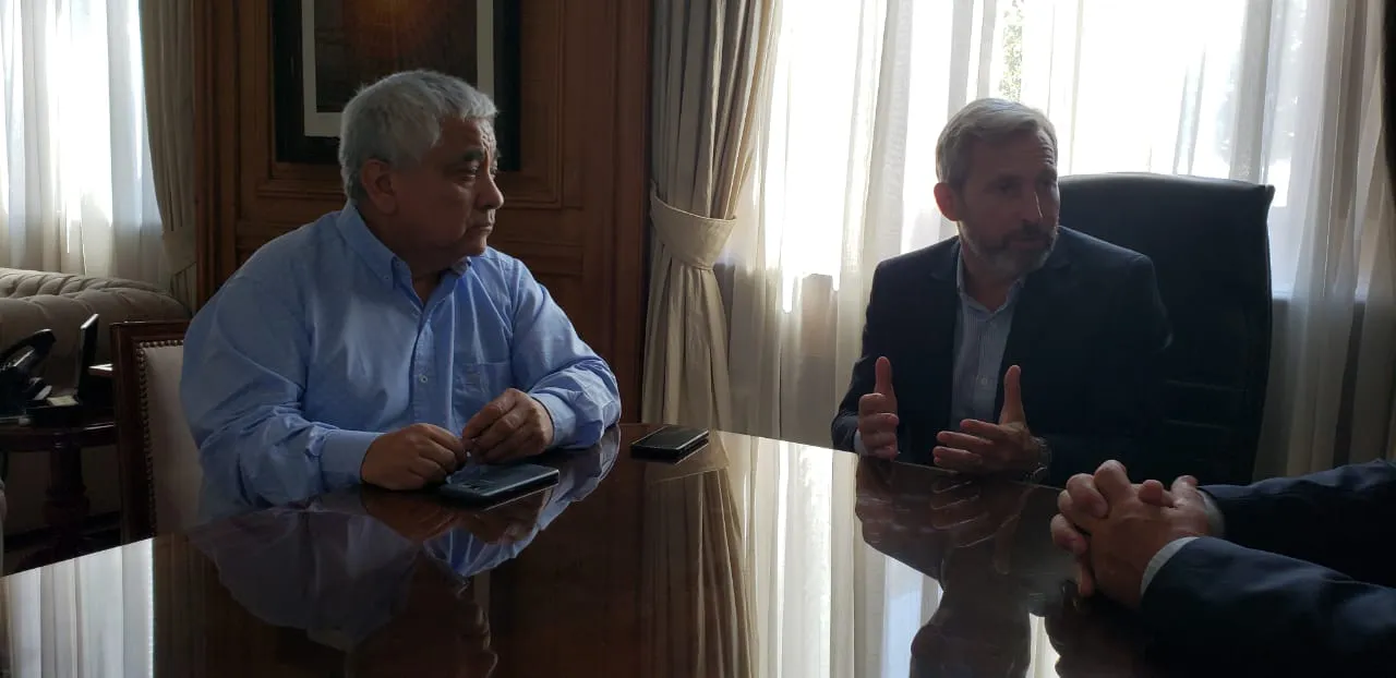 Salazar se reunió con Frigerio